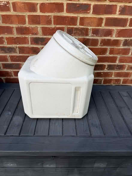 Photo of free Dog Food Bin (7484 Wilson Rd. Warrenton, Va.) #1