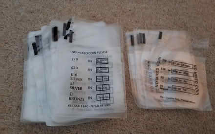 Photo of free Loads of coin bags (South Acton) #1