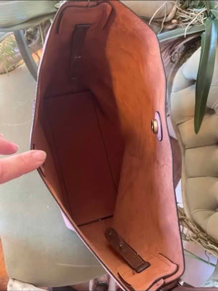 Photo of free Leather bag (Winter Hill) #2
