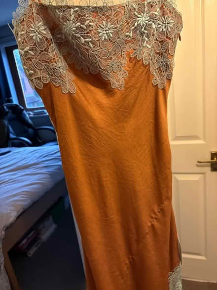 Photo of free Brown Silky Dress (Hucclecote GL3) #3