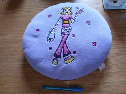 Photo of free Plush cushion (Parkhead EH11) #1