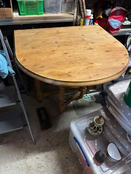 Photo of free Drop leaf table 3’ x 4’ (Belper, DE56) #3