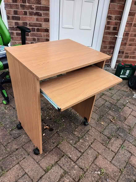 Photo of free Wooden computer desk #2 (Tamworth) #1