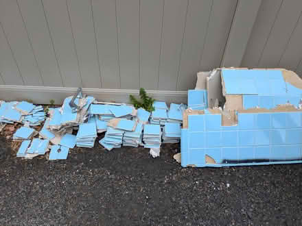 Photo of free Classic sky blue bath tile (Warminster - Speedway) #1