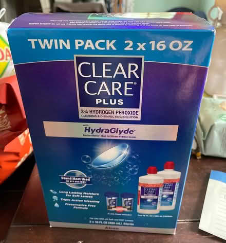 Photo of free Clear care contact solution (North Seattle) #1
