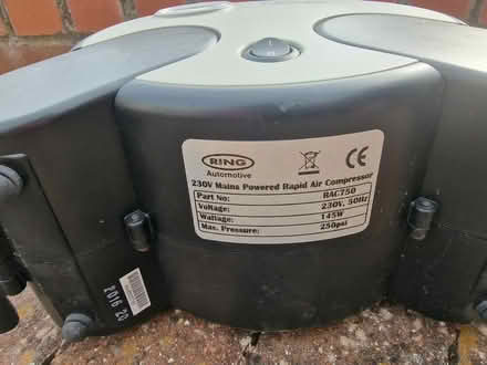 Photo of free Electric tyre pump (IP19) #2