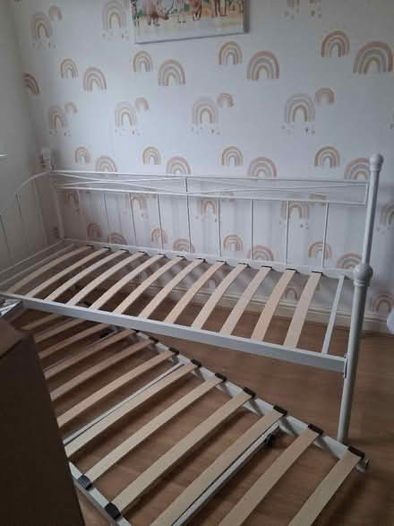 Photo of free Day bed, single and double. Very good condition (Bishop's Stortford CM23) #1