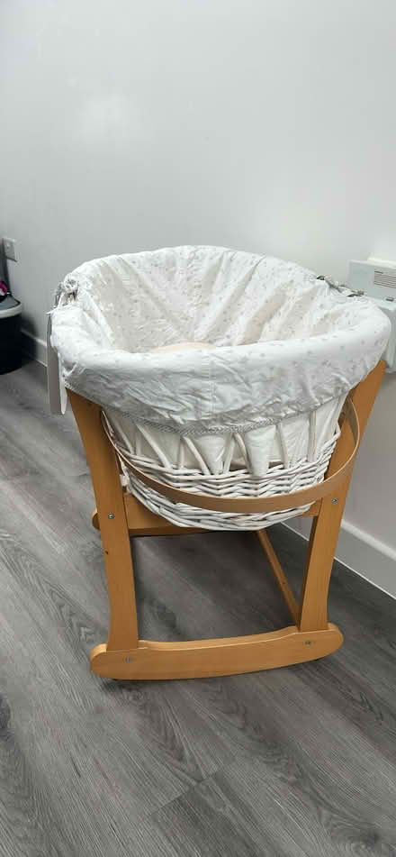 Photo of free moses bassinet and stand (Whitton) #3