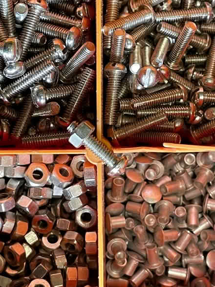 Photo of free A few hundred bolts and nuts (Chippenham SN15) #1