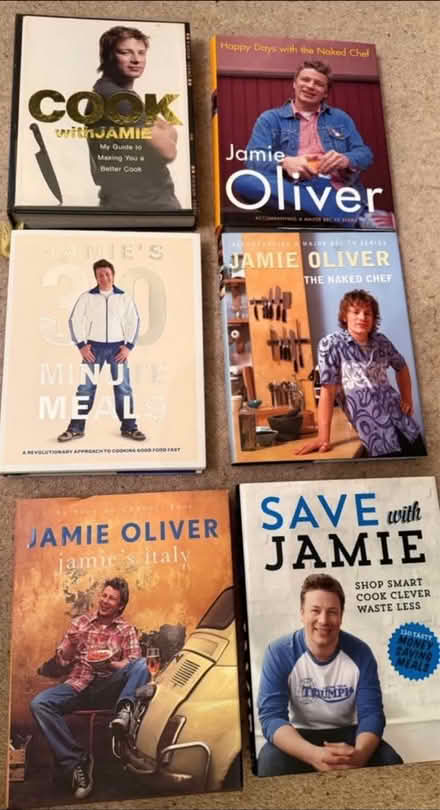 Photo of free Jamie Oliver cookbooks (Chelmer village CM2) #1