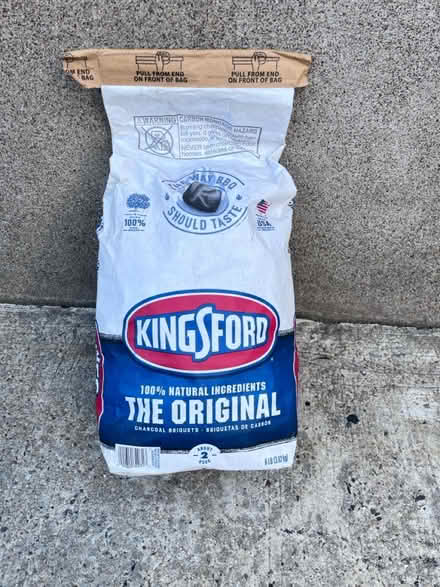 Photo of free Charcoal bag - 8 pounds new (Fair Lawn, NJ) #1