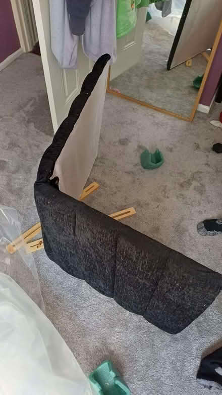 Photo of free Double Headboard - broken (Farnborough GU14) #1