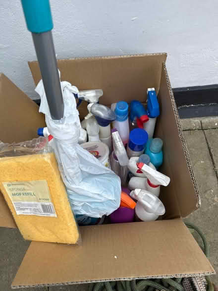 Photo of free Cleaning products + mop with refil (NW9 - Brent) #1