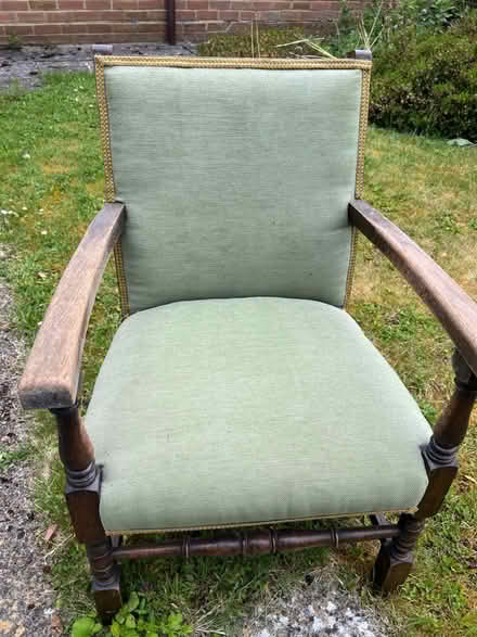 Photo of free Green armchair (North Tonbridge TN10) #3