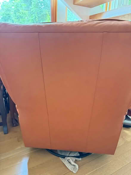 Photo of free Leather reclining swivel chairs (2) (Herald Harbor, Crownsville) #3