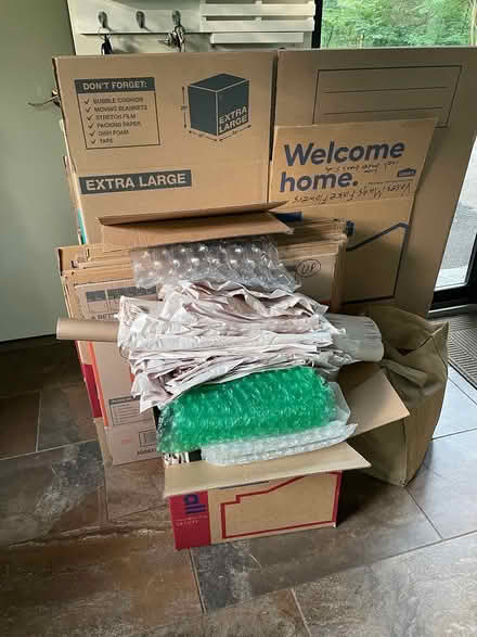 Photo of free Moving supplies (DC side of Warrenton) #1