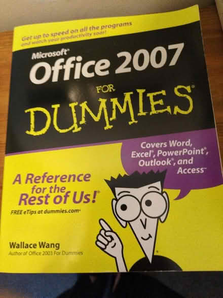Photo of free Office 365 All in One for Dummies & Office 2007 for Dummies (South Beddington SM6) #3