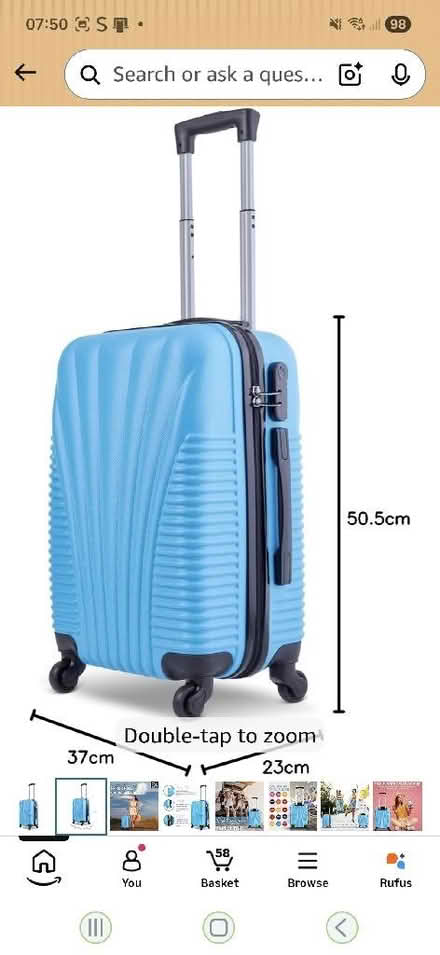 Photo of Small suitcase on wheels (Newport TF10) #1
