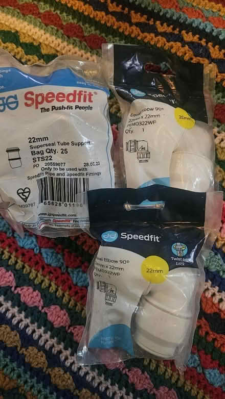 Photo of free Leftover diy plumbing supplies (Apperley Bridge BD10) #1