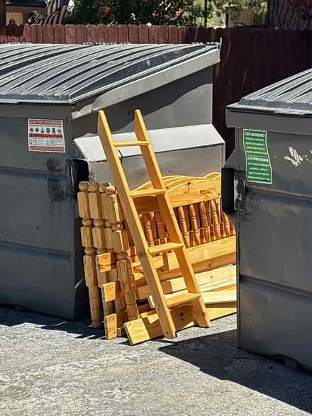 Photo of free Railwood bunk bed (760 Blue Jay Rd., Boulder Bay) #1