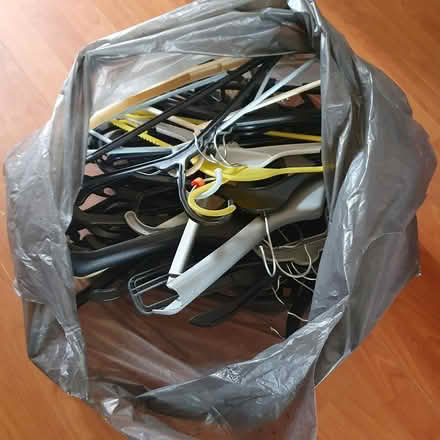 Photo of free Bag of clothes hangers (CB4) #1