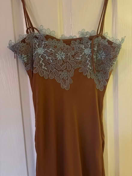 Photo of free Brown Silky Dress (Hucclecote GL3) #2