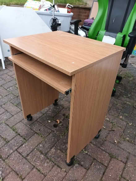 Photo of free Wooden computer desk #2 (Tamworth) #2