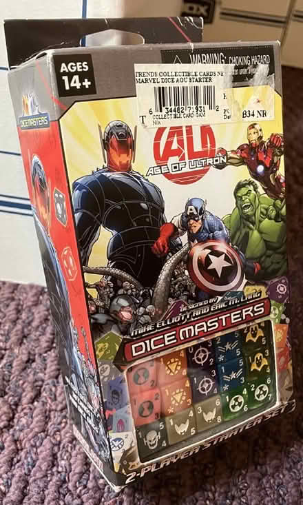 Photo of free Unopened Marvel dice game (North Berkeley) #1