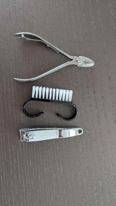 Photo of free Never used: Nail clipper, nail brush and nail plier (Argall Avenue Industrial Estate E10) #1