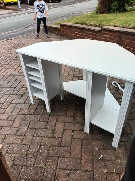 Photo of free Wooden desk (Tamworth) #2