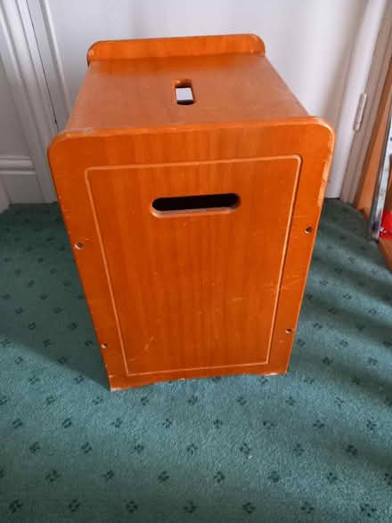 Photo of free Wooden linen bin, storage box (Penrith CA11) #2