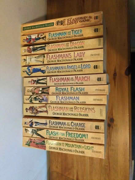 Photo of free Flashman complete series of books (12) (South Beddington SM6) #1