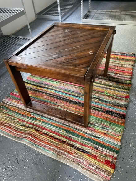 Photo of free Hard Wood Farmhouse Coffee Table (El Cerrito hills) #2