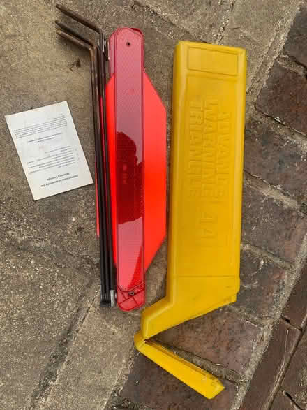 Photo of free AA Breakdown warning triangle (Chichester PO19) #1