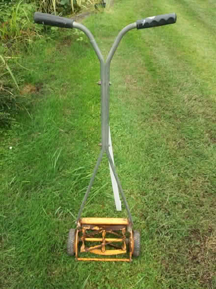 Photo of free Lawnmower (manual, small) (Wellington Heath HR8) #1