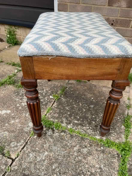 Photo of free Tapestry covered stool (Bosham PO18) #2