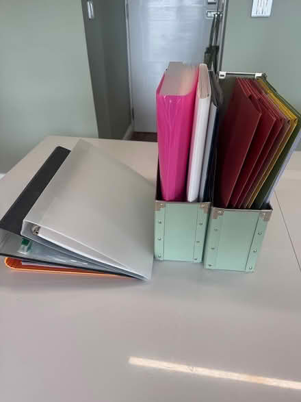 Photo of free 2 Box files, 3 ring binders (Westcliff SS0) #1