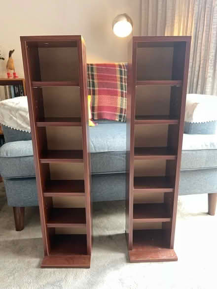 Photo of free A Pair of CD Storage Towers (Stratford-upon-Avon CV37) #1
