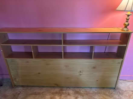 Photo of free Freestanding queen/full headboard (Croton-on-Hudson) #1