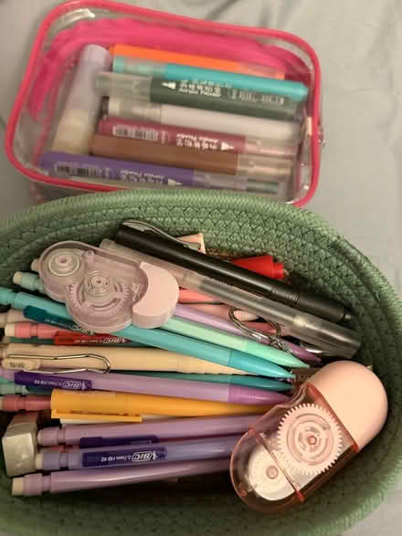 Photo of free Pencils, color pencils, erasers (Sunnyvale (Wolfe)) #1