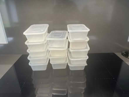 Photo of free 14 plastic containers (Yarnton) #1