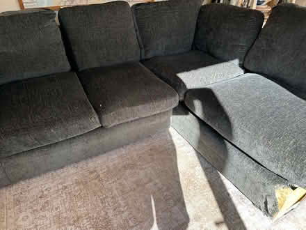 Photo of free Corner sofa (Oakham LE15) #3