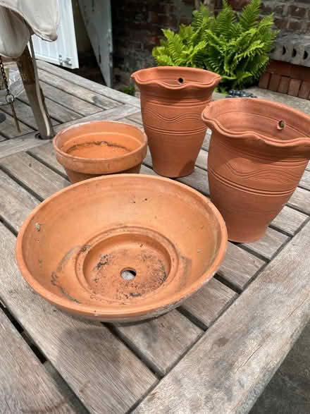 Photo of free Small terracotta pots (Southsea PO5) #1