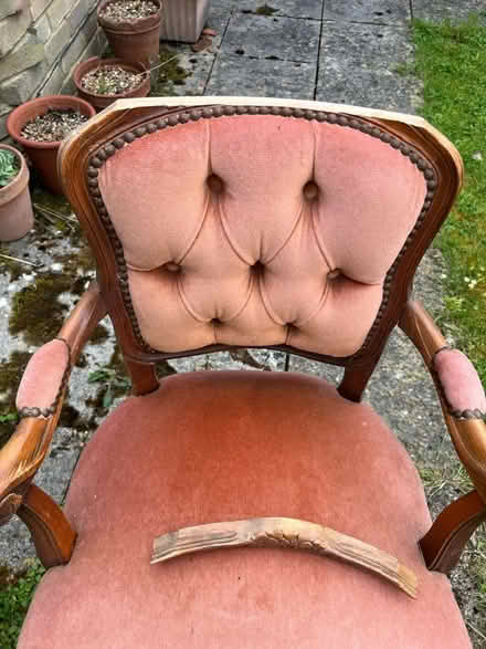 Photo of free Old armchair (North Tonbridge TN10) #3
