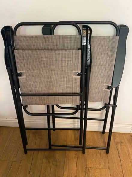 Photo of free Tall folding chairs (Heswall) #2