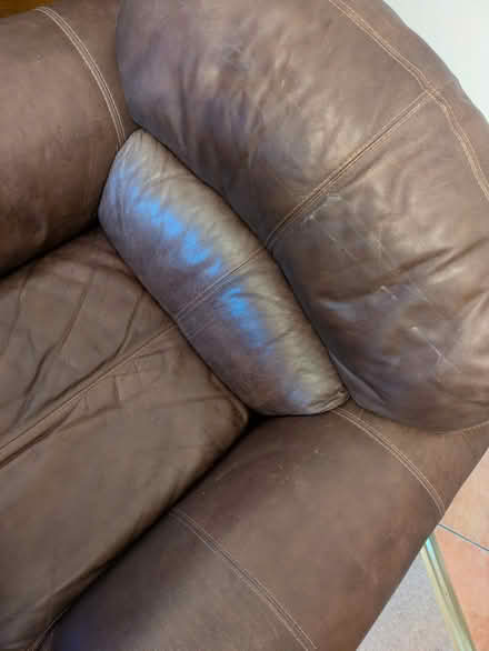 Photo of free Leather chair (West Bridgford) #3