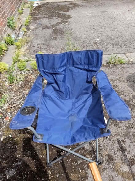 Photo of free Three fold up camping chairs (Uphill BS24) #1