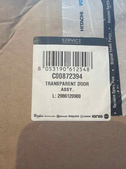 Photo of free Blomberg LTK310030W Dryer Door (Wimbledon chase SW20) #3