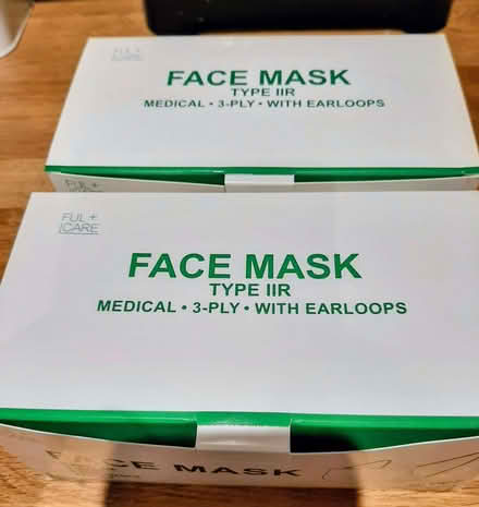 Photo of free 2 boxes of face masks (Wheathampstead AL4) #1