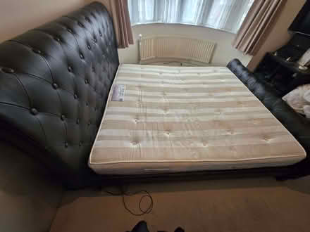 Photo of free Super King bed fame and mattress (Fox Hollies B28) #2
